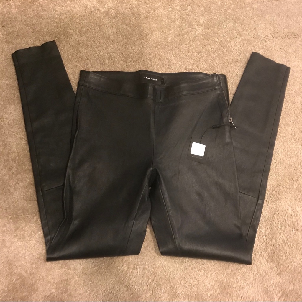 Mackage Leather Pants. Brand New W Tags